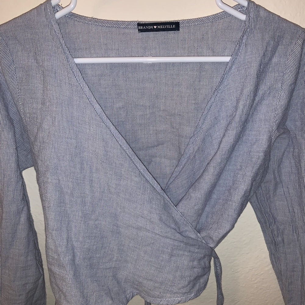 Brandy Melville Wrap Top